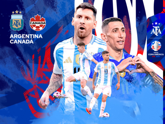 Argentina debuta en la Copa América ante Canadá